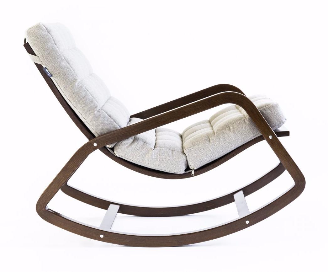 кресло-качалка Онтарио  Миндаль каркас  Вишня