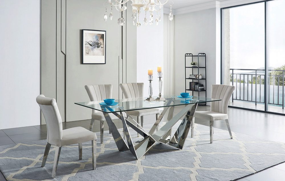 Столы со стеклом