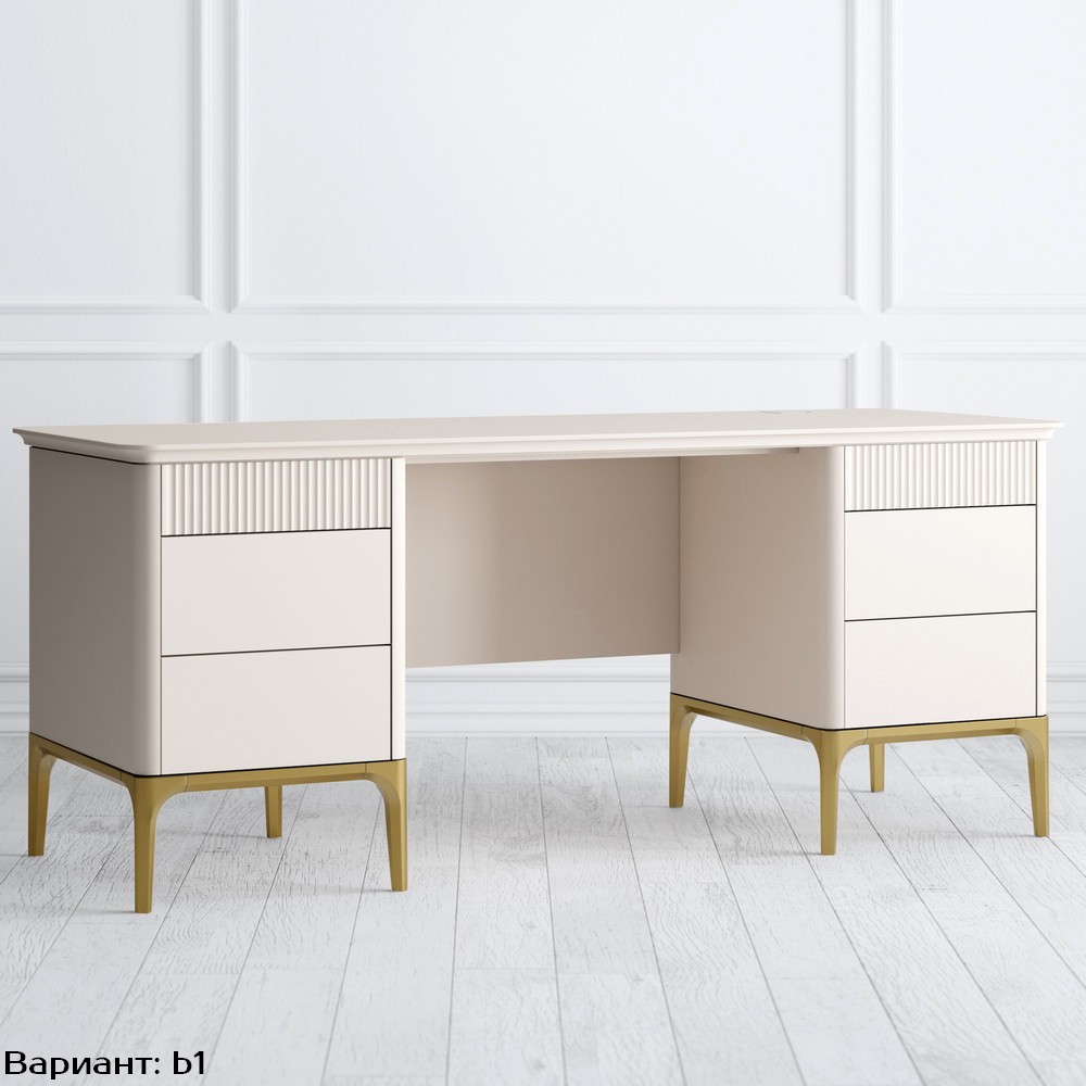 Стол письменный с тумбами 