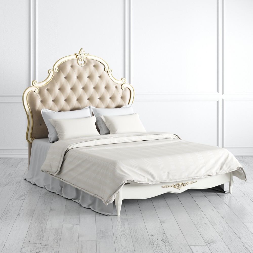 Кровать с мягким изголовьем 140*200 