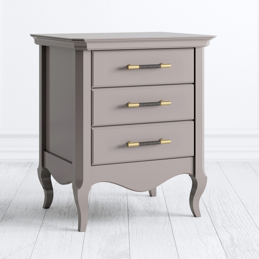 Прикроватная тумба 3 ящика 