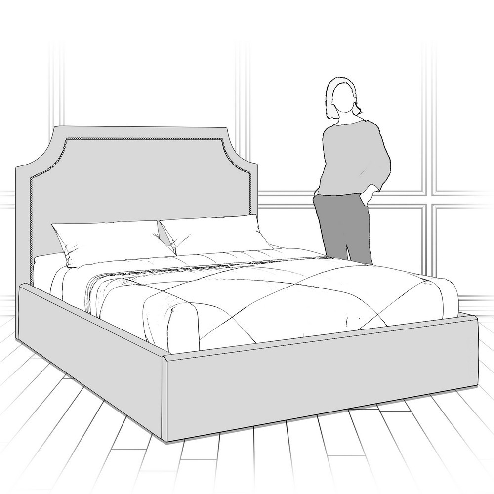 Кровать с подъемным механизмом K09-1600-N-B18