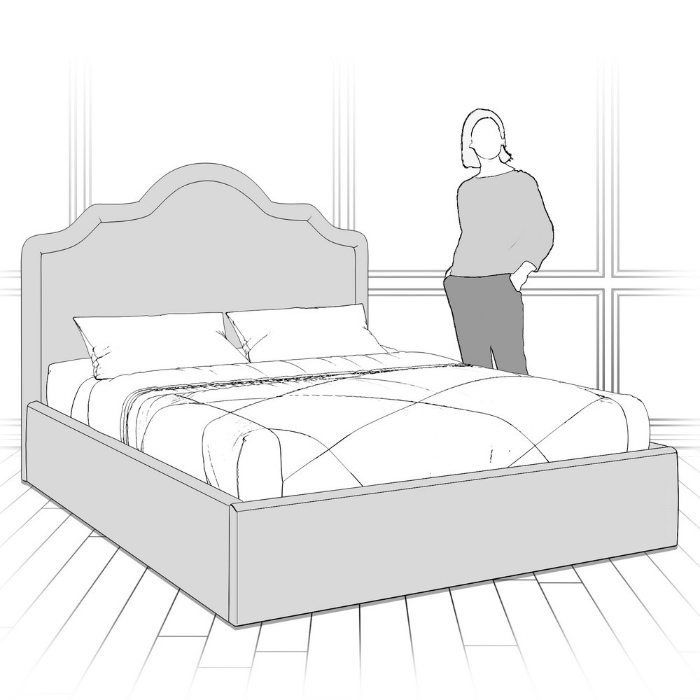 Кровать с подъемным механизмом K05-1400-B12