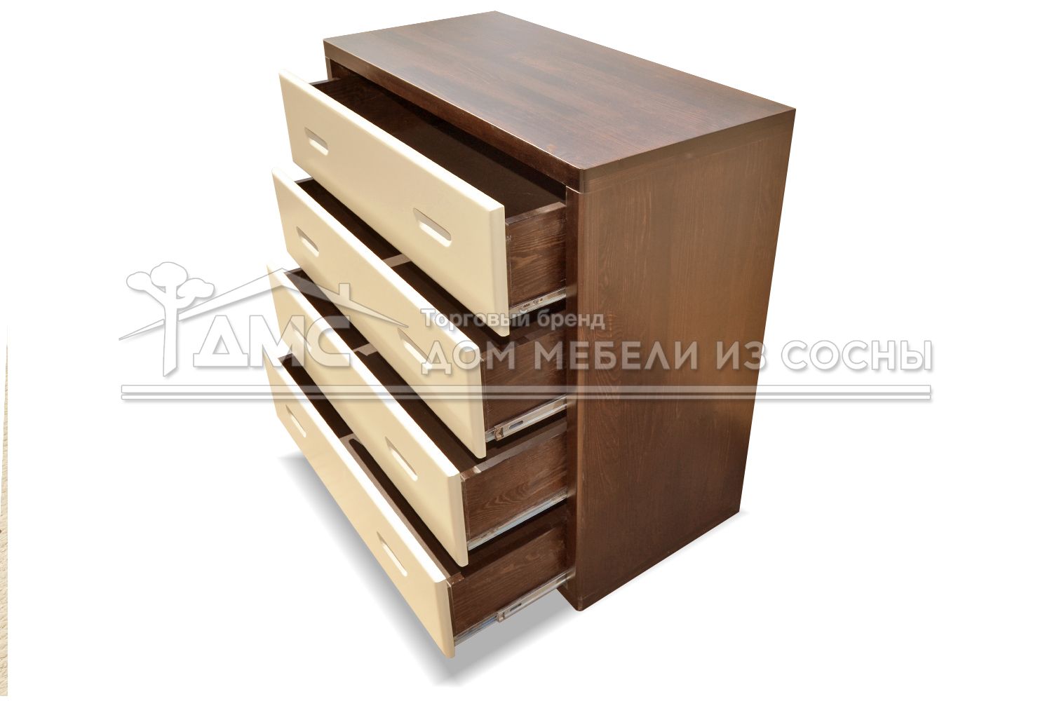 Комод с ящиками сосна Рамона