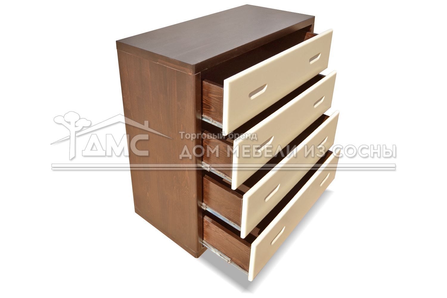 Комод с ящиками сосна Рамона