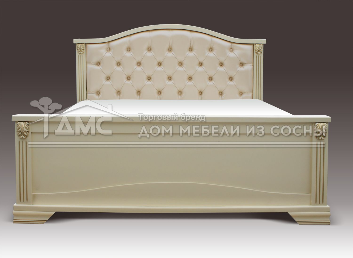 Кровать Кливия с мягкой спинкой 1400х2000