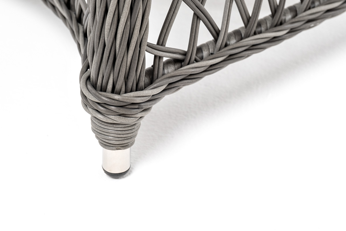 "Эспреззо–80 L" обеденная группа плетеная, цвет графит