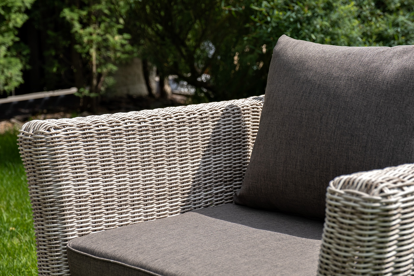 "Капуто" кресло из искусственного ротанга, цвет бежевый