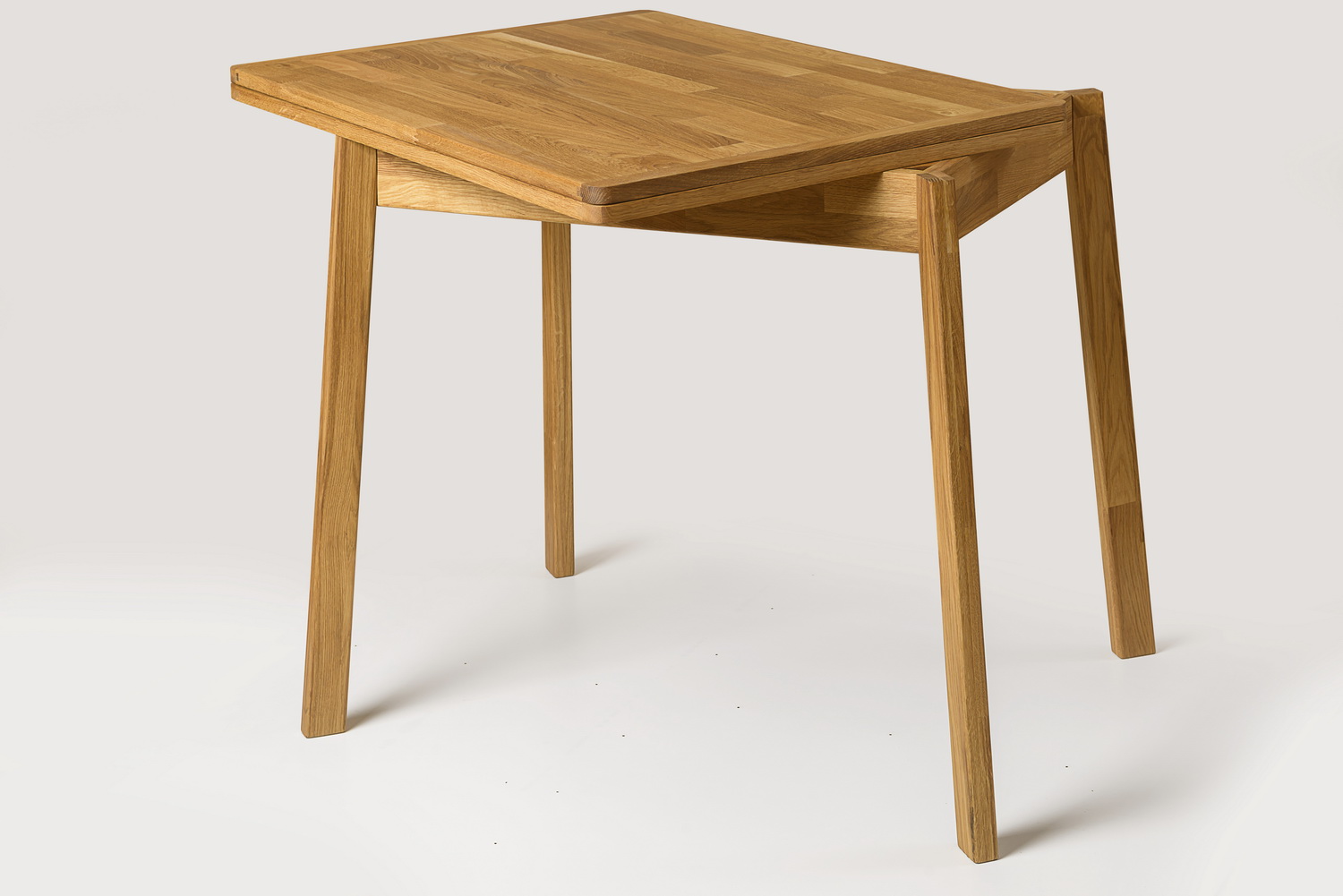 Стол обеденный массив дуба (раскладной) "Мини 2" 900/1300