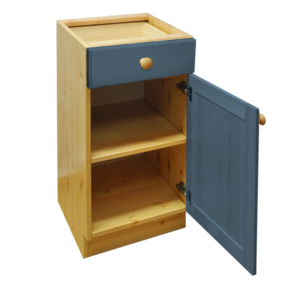 Тумба массив сосны Весури с 1 ящ. арт. 341 морин