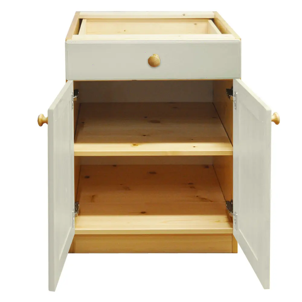 Тумба Весури с 1 ящ. и 2 дверками арт. 361 слоновая кость