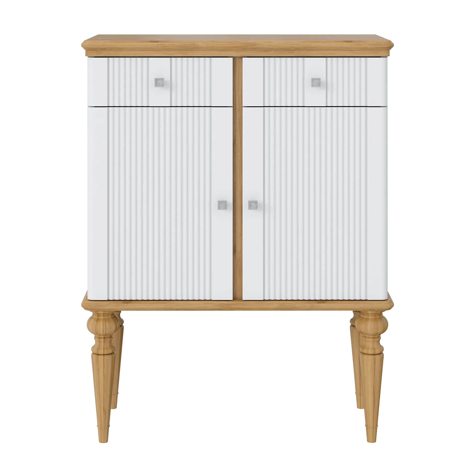 Тумба «Рандеву» 22 (белый лак/антик 24)