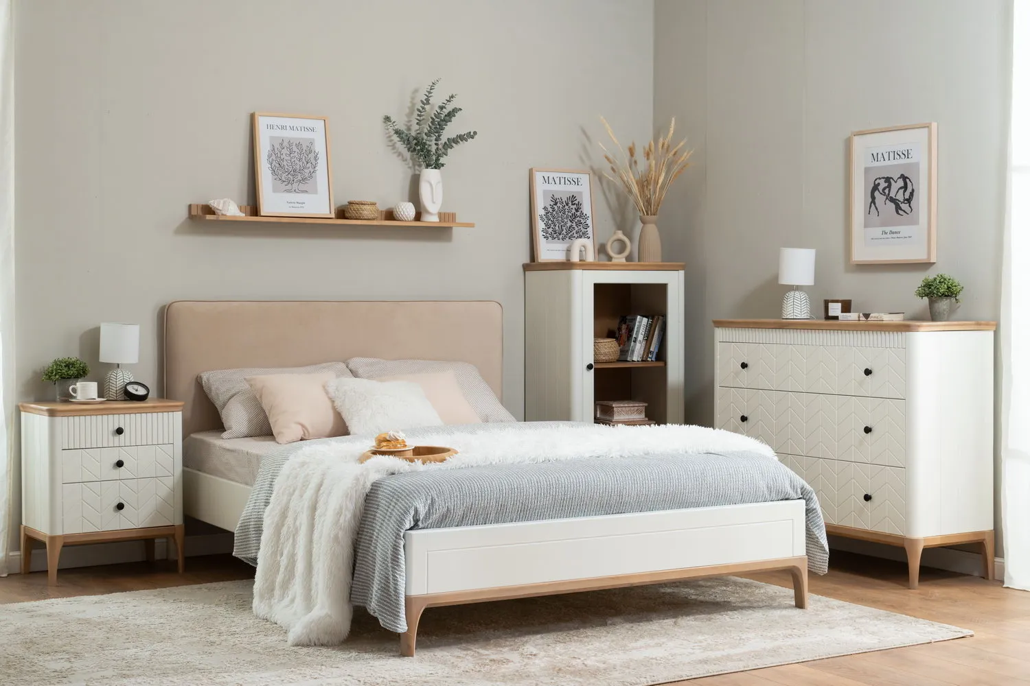 Кровать мягкая двуспальная Грета №6 1400х2000