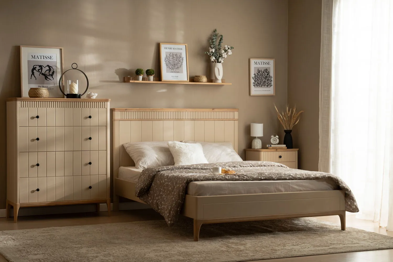 Кровать деревянная Грета №11 1400х2000