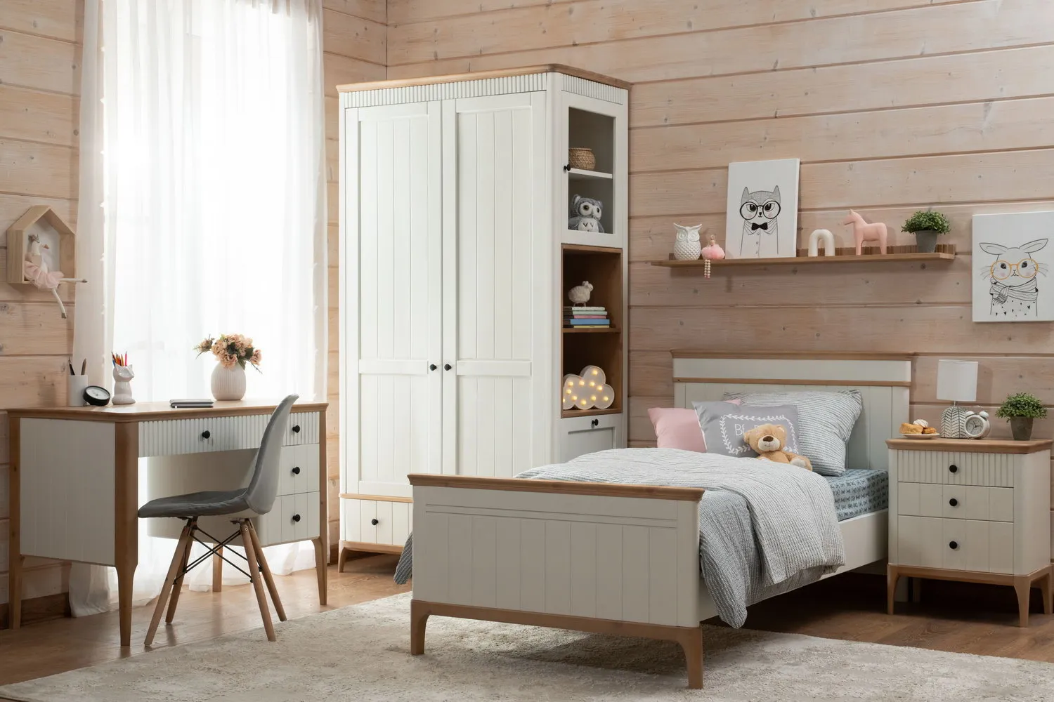   Кровать массив сосны Грета №15 800х1600  