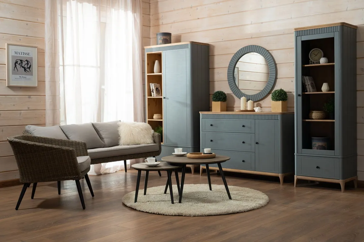   Шкаф массив сосны 1-ств Грета №7-140  