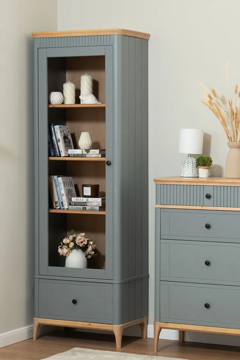 Шкаф книжный Грета №3-140
