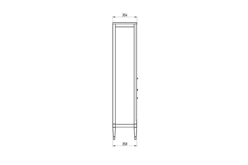 Пенал Гранда 40 (петли слева)